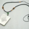 Yamantaka Thangka Back View - Dorje Cross Pattern｜Silver-Copper Frame