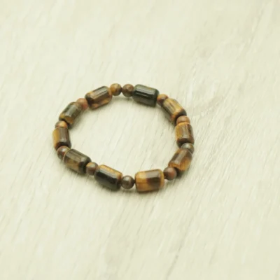Amber Glow Tiger’s Eye Bracelet